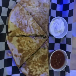 Chicken quesadillas