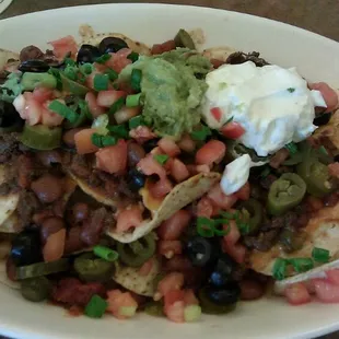 This is a HALF order of nachos!!