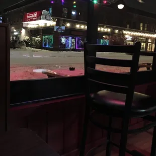 Snowpacalype... everyone's here. Only place open.