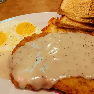 a plate of food