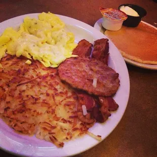 Jumbo Breakfast w/ Pancake