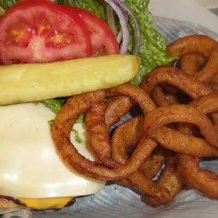 Garlic Butter Cheeseburger
