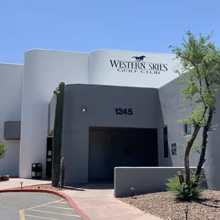 SE of Warner and Western Skies Drive. Great food and service.