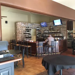 Bar area of Mulligans