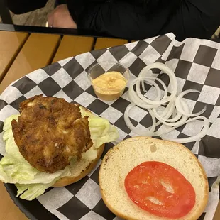 Crab Cake Sandwich
