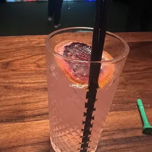 Blood orange mule