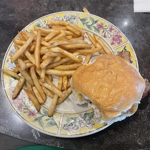 Grilled chicken sandwich. Oddly enough they put tenders on instead of a breast.