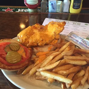 Boom Boom Chicken Sandwich, very good!