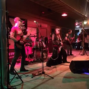 Jack Knife Power Bomb rocking it live at Mulligans