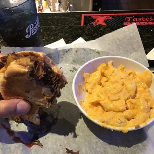 Brisket sandwich! Bomb!