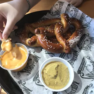 Hot Pretzel Appetizer
