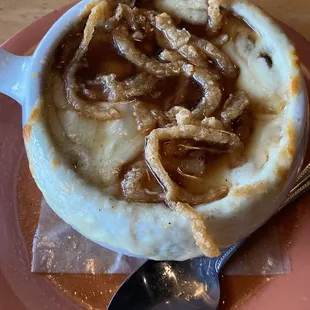 Onion soup