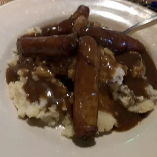 Bangers and mash