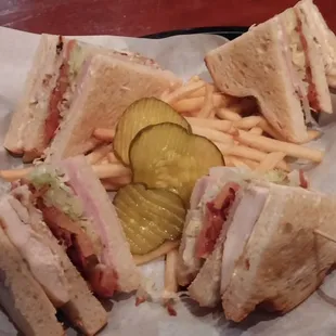 Grilled Chicken Club on Sourdough with Pepper Jack. Pretty Damn Tasty