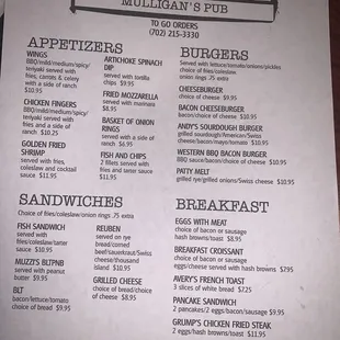 This is there new menu!