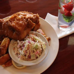 Fish &amp; Chips - 16oz of Fresh Atlantic Cod!