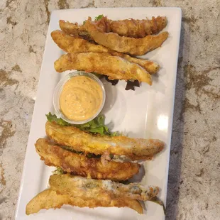 Fried pickles