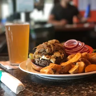 Cheese Steak Burger
