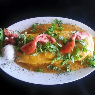 Smothered Beef Burrito