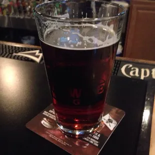 Sam Adams winter lager.