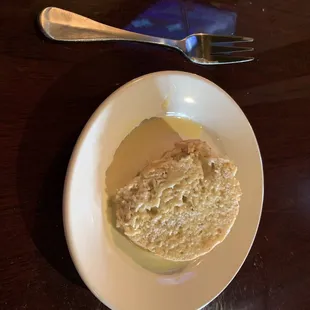 Apple cake with a light caramel sauce. 8-9-19