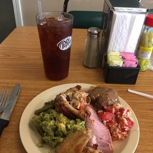 Just a plate of mouth watering food from Mully&apos;s.