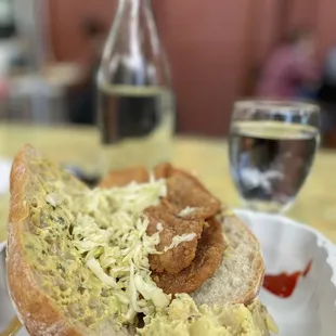 Saturday Popup - Schnitzel sandwich with German potato salad