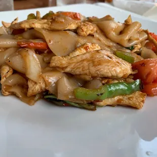 This drunken noodle was little spicy but literally so good!!! I highly recommend this place!!