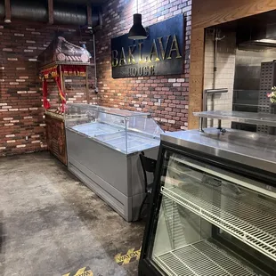 a view of the kitchen from the outside