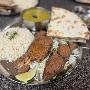 Fish thali