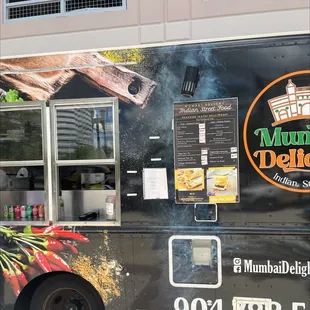 At the food court downtown