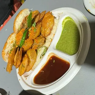 Potato Bhajji Pav