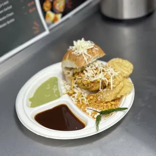 Mumbai Express Cheese Vada Pav