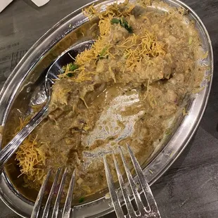 Dahi Aloo Papri Chaat