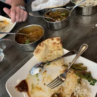 Amazing Indian Cuisine! welcoming and the food..... thrilling ! Dum Rogan Josh- all 25-30 spices, what's the hit this afternoon!!