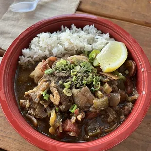 Small - shrimp and andouille