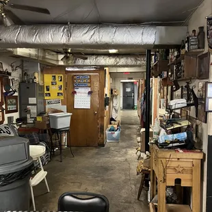 the inside of the restaurant