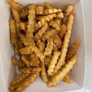 a box of french fries