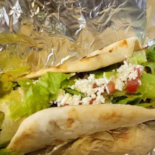 Falafel wrap