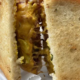 Pastrami cheese melt