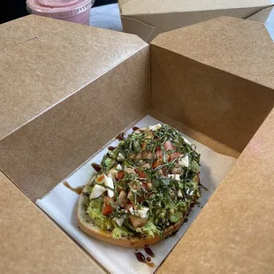 Caprese Avocado Toast