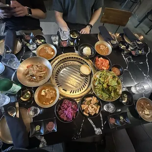 All included side dishes in the OMG Menu