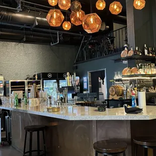 Inside of restaurant