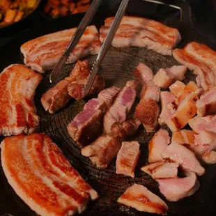 steak, food