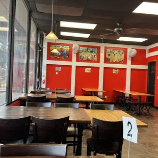 Seating area and Entrance