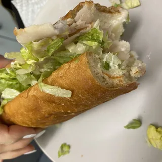 45-Roast Beef, Turkey and Mayo Sub
