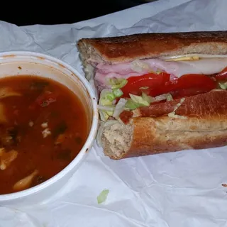 63- Three Meats Sub