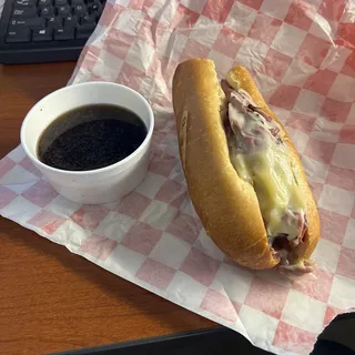 2a. French Dip Hot Sub