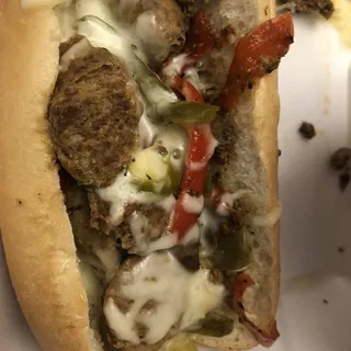 15- Sausage and Pepper Hot Sub