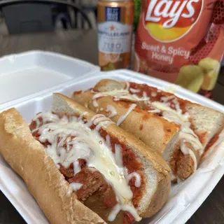 43- Meatball and Sausage Hot Sub